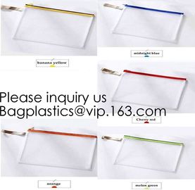 Small fresh transparent frosted pencil bag Simple jelly plastic color matching student pencil case stationery pencil bag