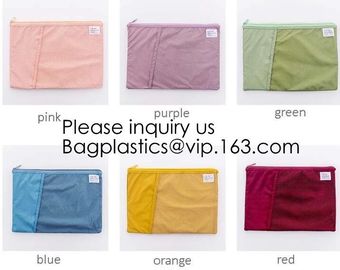Big Capacity Zipper Pencil Cases with 6 Sides Pen Holder Students Pencil Case with Compartments Stationery Pencil Bags