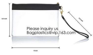 Portable Small Travel Waterproof Transparent EVA Cosmetic/Make up Bag,Eco-friendly Transparent waterproof Eva packaging