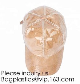 New Design Custom Tyvek&amp;Pvc Hat/Adjustable Clear Pvc Baseball Cap/Washable Tyvek Paper Hat, bagease, bagplastics, pak