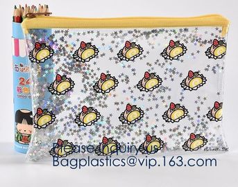 EVA Zip lockk Bags Portable Travel MakeupToiletry Cosmetic Bag Packing Pouch,skin care bag cosmetic sample bag with nylon