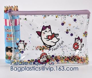 EVA Zip lockk Bags Portable Travel MakeupToiletry Cosmetic Bag Packing Pouch,skin care bag cosmetic sample bag with nylon