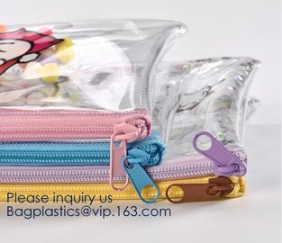 EVA Zip lockk Bags Portable Travel MakeupToiletry Cosmetic Bag Packing Pouch,skin care bag cosmetic sample bag with nylon