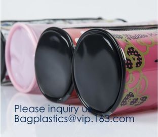 Travel Bag Large Toiletry Bag Makeup Organizer clear pvc cosmetic bag,Cosmetic Packing Toiletries Bag for Women BAGEASE