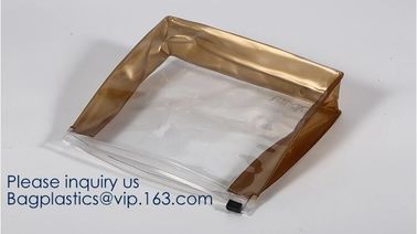 Bathroom Eco friendly Transparent EVA Zipper Bag Travel Plastic Cosmetic Bag,frosted white eva makeup bag with zipper