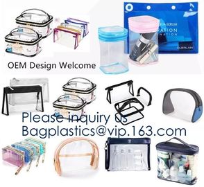 Daily Used Products Packaging Eva Zipper School Bag,Eco-Friendly Soft Plastic Frosted Cosmetic EVA Zipper Bags, Bagease