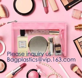 Fashional PVC EVA Mesh Travel Document Bag,private label travel white wrist transparent eva cosmetic bag and makeup bags