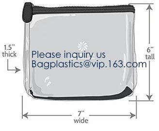 Color Zip Lock Clear Frosted White EVA Wet Bikini Bag,BACKPACK COSMETIC BAG WAIST BAG WALLET CLUTCH BAG CROSS-BODY BAG U