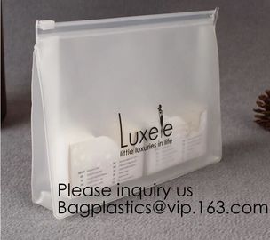 Wholesale Waterproof Transparent Zipper Slider Eva Cosmetic Bag,Custom Logo Biodegradable Promotion Plastic EVA Make Up