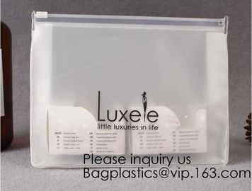 Wholesale Waterproof Transparent Zipper Slider Eva Cosmetic Bag,Custom Logo Biodegradable Promotion Plastic EVA Make Up