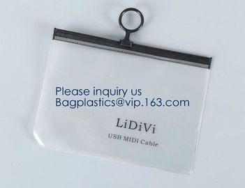 Wholesale Waterproof Transparent Zipper Slider Eva Cosmetic Bag,Custom Logo Biodegradable Promotion Plastic EVA Make Up