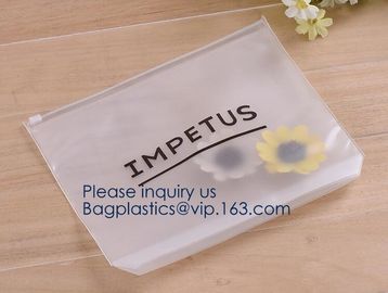 Wholesale Waterproof Transparent Zipper Slider Eva Cosmetic Bag,Custom Logo Biodegradable Promotion Plastic EVA Make Up