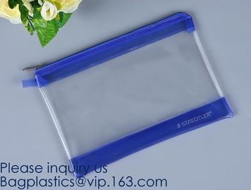 Wholesale Travel Transparent Bag Promotion Gift Cosmetic Bag Clear EVA Makeup Pouch,PVC/EVA cosmetic bag, PVC wine bag,