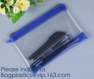 Wholesale Travel Transparent Bag Promotion Gift Cosmetic Bag Clear EVA Makeup Pouch,PVC/EVA cosmetic bag, PVC wine bag,