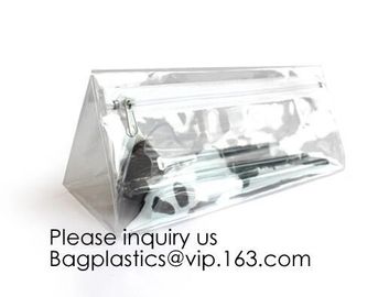 Amazon Hot Sale Printing Reusable Peva Storage Zip lockk Bag,EVA travel cosmetic clear toiletry makeup bag, bagease, pack