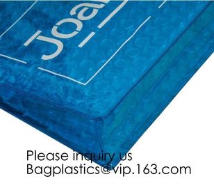 Make Up Or Cosmetic Packing Mini Zip lockk Bags Cushioning Laser Pvc Zip lockk Bubble Bag Holographic Zipper Bag PVC Laser C