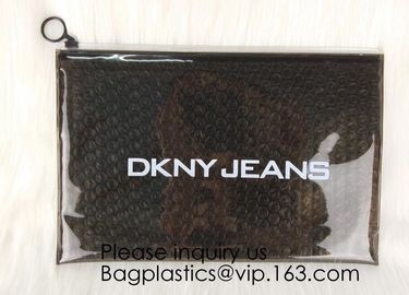 Colored PVC Film Bubble Bag/Special PVC Zip lockk Bubble Bag/New Material Bubble Mailer With Zipper, bagease, bagplastics