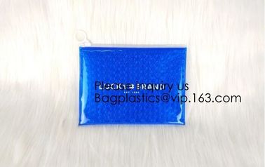 Colored PVC Film Bubble Bag/Special PVC Zip lockk Bubble Bag/New Material Bubble Mailer With Zipper, bagease, bagplastics