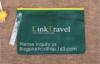 Eco-Friendly Transparent Soft EVA Plastic Cosmetic Packaging Bags With Zipper Top,EVA Plastic Durable Cosmetic Bagease