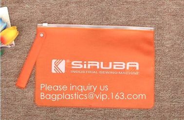 Eco-Friendly Transparent Soft EVA Plastic Cosmetic Packaging Bags With Zipper Top,EVA Plastic Durable Cosmetic Bagease