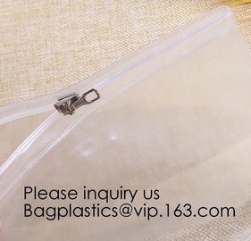 Biodegradable EVA, Eco-Friendly PVC,PU,Swimwear Bag Beach Dry Recycled Zip lockk Bag With White Dot Print,Bagease, Bagplas