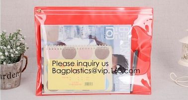 PVC EVA Plastic Pouches for Hanging Products Clear Make Up Brush Cleaner Cosmetic Bags Beauty EVA PVC Cosmetic Pouch For