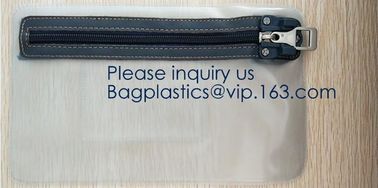 Zipper Vinyl PVC Leather Bank Deposit Bags Bank Deposit Bag With Key Ring,Locking Courier Bag 1000 Denier Nylon Combinat