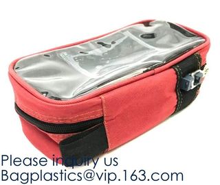 Promotional Logo Printed Vinyl Bank Bag,Pop Up Lock and 2 Keys Company Security Mail Bag with Zipper Closure, bagease