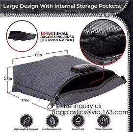 Smell Proof Bag Premium Odor Proof Container/Carbon Lined Pouch Locks In Scents And Smelly Odor Great For Home Or Travel