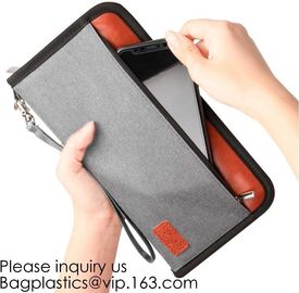 Blocking Cover Travel Passport Wallet Credit Card Document Organizer Passport Holder, Travel Holder Case, SAS Bag, Pack