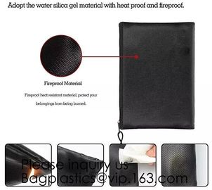 Legal Sized Documents, Folders, Cash, Jewelry, Photos,Dual Layers Fiberglass Waterproof Fire Resistant and Fireproof Saf