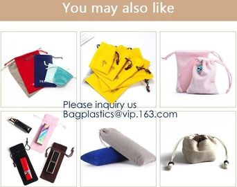 BAGS, PU, OXOFOD, SPANDEX, NYLON, EVA, SPANDEX, VELVET, LEATHER, COTTON, POLYESTER, REUSABLE, RESEALABLE, BIODEGRADABLE