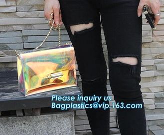 Fashion PVC Tote Bag Shoulder Handbag Transparent PVC Beach Bag, Fashion transparent pvc ladies shoulder bag crossbody s