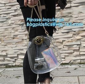 Soft PVC Cheap Shoulder Bag With Pockets, Vanity Bag PVC Crossbody Bag Fashion Woman Messenger Shoulder Bag, pac, pack