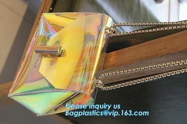 Sling Shoulder Clear PVC Crossbody Bag, PVC hand bag Asia Ladies Shoulder Bag, Shoulder Tote Pouch Clear PVC Beach Bag W