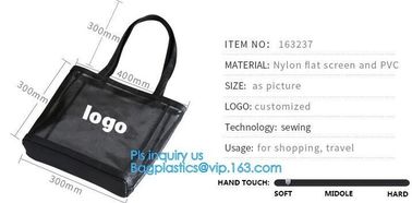Mesh Beach Bag Shopping Bag Shoulder bag handbags, Mesh Beach Women Handbags, Mesh Tote Beach Bag Handbag With Large Poc