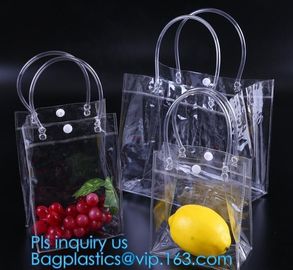 Summer beach clear PVC shoulder bag/transparent tote bag, Jelly PVC Material Candy Color Beach Transparent Women Shoulde