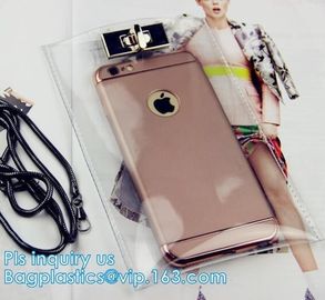 Transparent Clear Bag Wallet Purse, Clear rubber tote bag zipper wallet pvc beach bag, travel wallet PVC clear giant pas