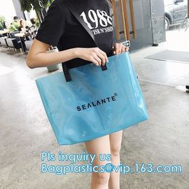 Promotional PVC Clear Beach Towel Bags, PVC reusable beach bag, Sand Bags Cosmetic Bag Handbag, Handle bag/pvc handle ba
