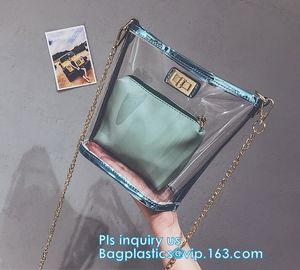 reusable shopping Pvc Vinyl Plastic Beach Bag Large Shopper Shoulder Bag, 600D pvc coated handling promotion shopping ba