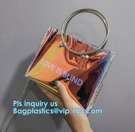 Fashion Women handbag Transparent PVC Clear Beach single shoulder bag,woman handbag, PVC handbag ladies women tote bag