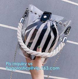 Fashion Ladies PVC Handbag PVC Tote Bag Waterproof Handbag, Vivid printing promotional pvc handbag, pvc branded handbag