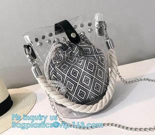 Fashion Ladies PVC Handbag PVC Tote Bag Waterproof Handbag, Vivid printing promotional pvc handbag, pvc branded handbag