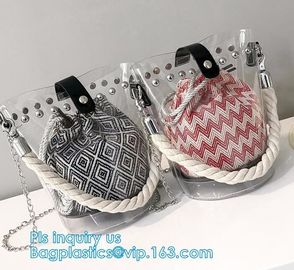 Fashion Ladies PVC Handbag PVC Tote Bag Waterproof Handbag, Vivid printing promotional pvc handbag, pvc branded handbag