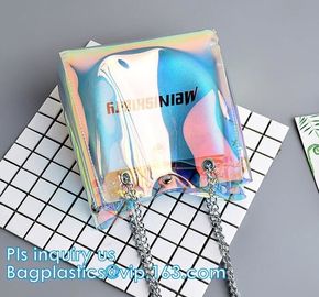 High quality unique PVC PU ladies bag handbag, 100% Clear Purse PVC Beach Clear Handbags, women's bag/handbag/traveling