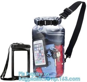 waterproof dry bag with shoulder straps outdoor backpack water-resistant dry bag, Game Sportpack Plastic Drawstring Back