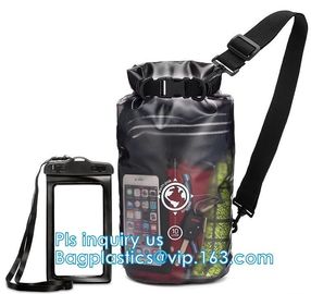 PVC Waterproof Dry Backpack for Outdoor Activities, 500D PVC tarpaulin dry bag,waterproof ocean backpack, pvc custom log