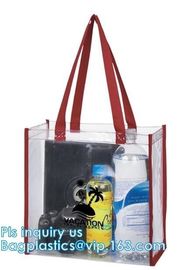 handle bag&amp;luxury shopping paper bag, pvc simple convenient hoop handle clear zipper cosmetic bag, shoes bag rope handle