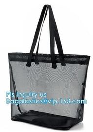 Mesh Foldable Organizer Cosmetic Makeup Toiletry Bag,Promotional PVC Mesh Cosmetic Bag, Red lip mesh cosmetic bag, pack