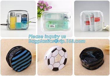 Waterproof PVC Bicycle Seat Bag/Multifunction Bike Tube Bag/Cycling Frame Saddle Bag, PVC makeup Bag Pouches Tote Clear